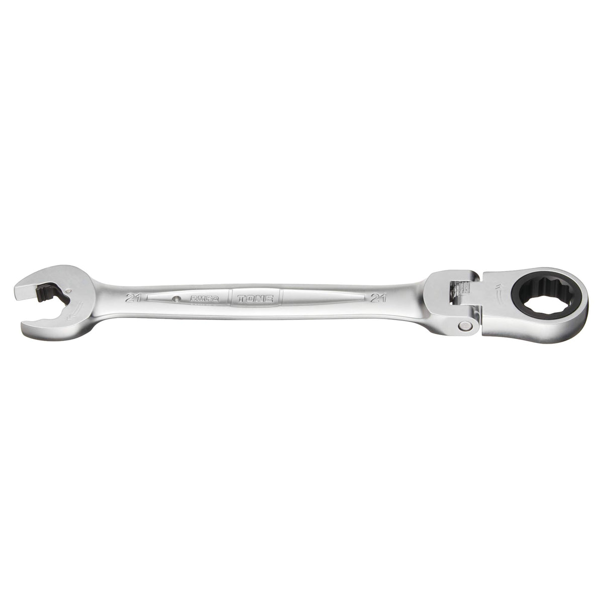 TONE Ratchet Ring Wrench Ratcheting Spanner Head Flex Head Set RMFQ-21 21mm