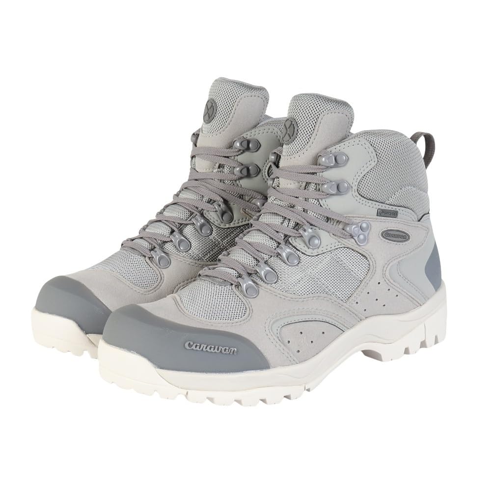caravan(キャラバン) Men's Trekking Shoes Climbing, 125 ash, 23.5 cm 3E