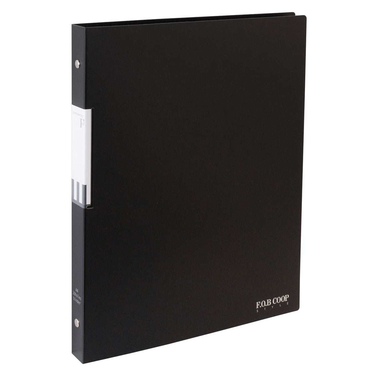 Kyokuto LN40K FOBCOOP Binder, 30 Holes, A4, Black