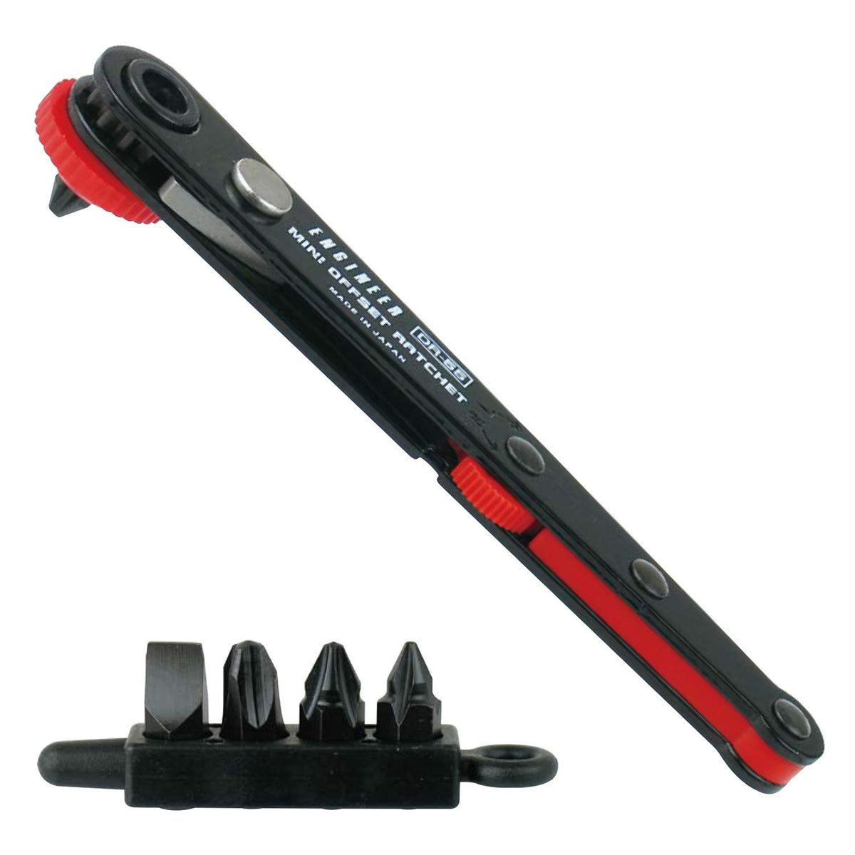 Engineer DR-55 Low Profile Right Angled Ratchet Screwdriver