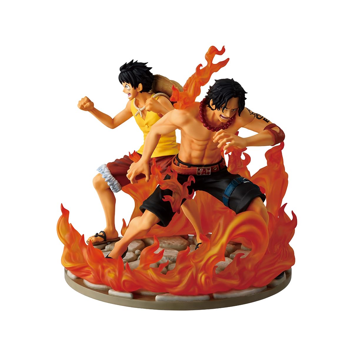 Ichibansho Figure - One Piece - Ace & Luffy (Dramatic Memories) Revible Moment Collectbile Statue