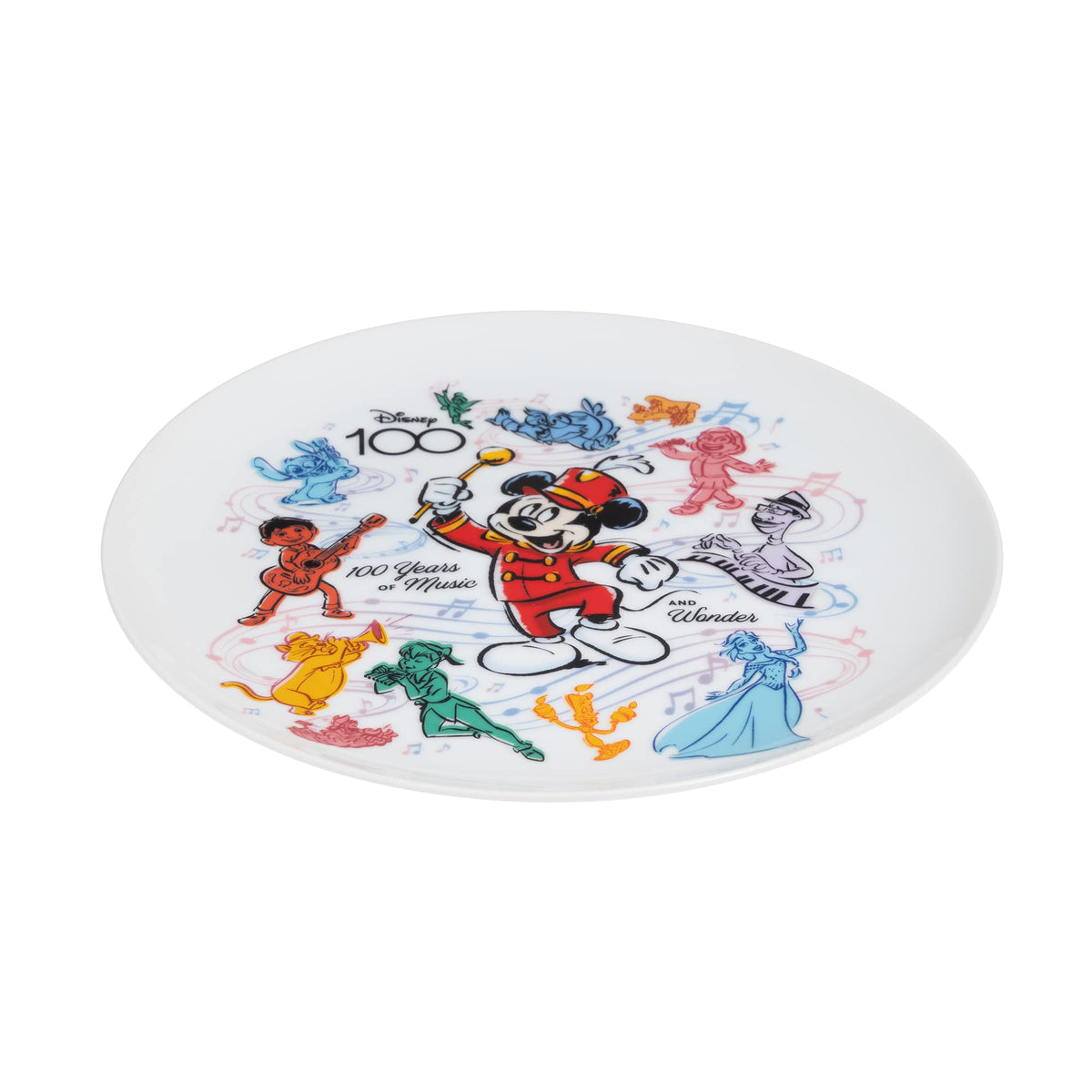 Maebata 52896 Disney Plate, Made in Japan, Microwave Safe, Dishwasher Safe, 7.8 inches (19.8 cm)