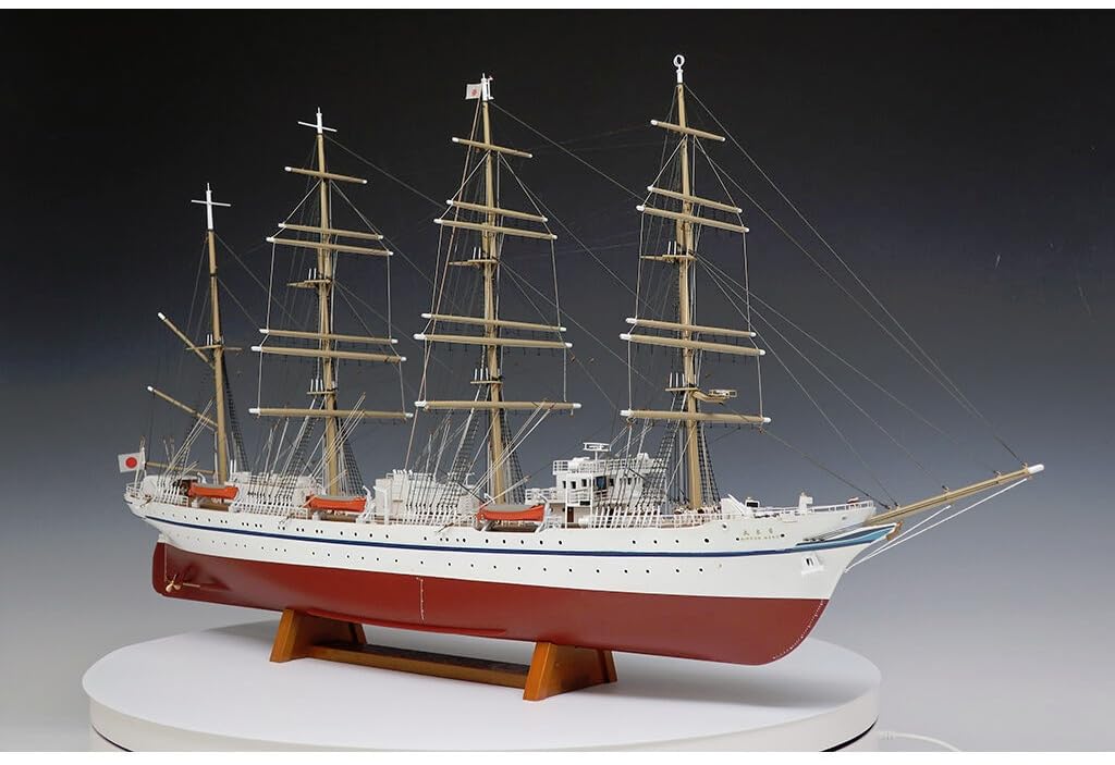 Woody Joe 1/160 Nipponmaru (No Sails) Wooden Model Building Kit (Ship)