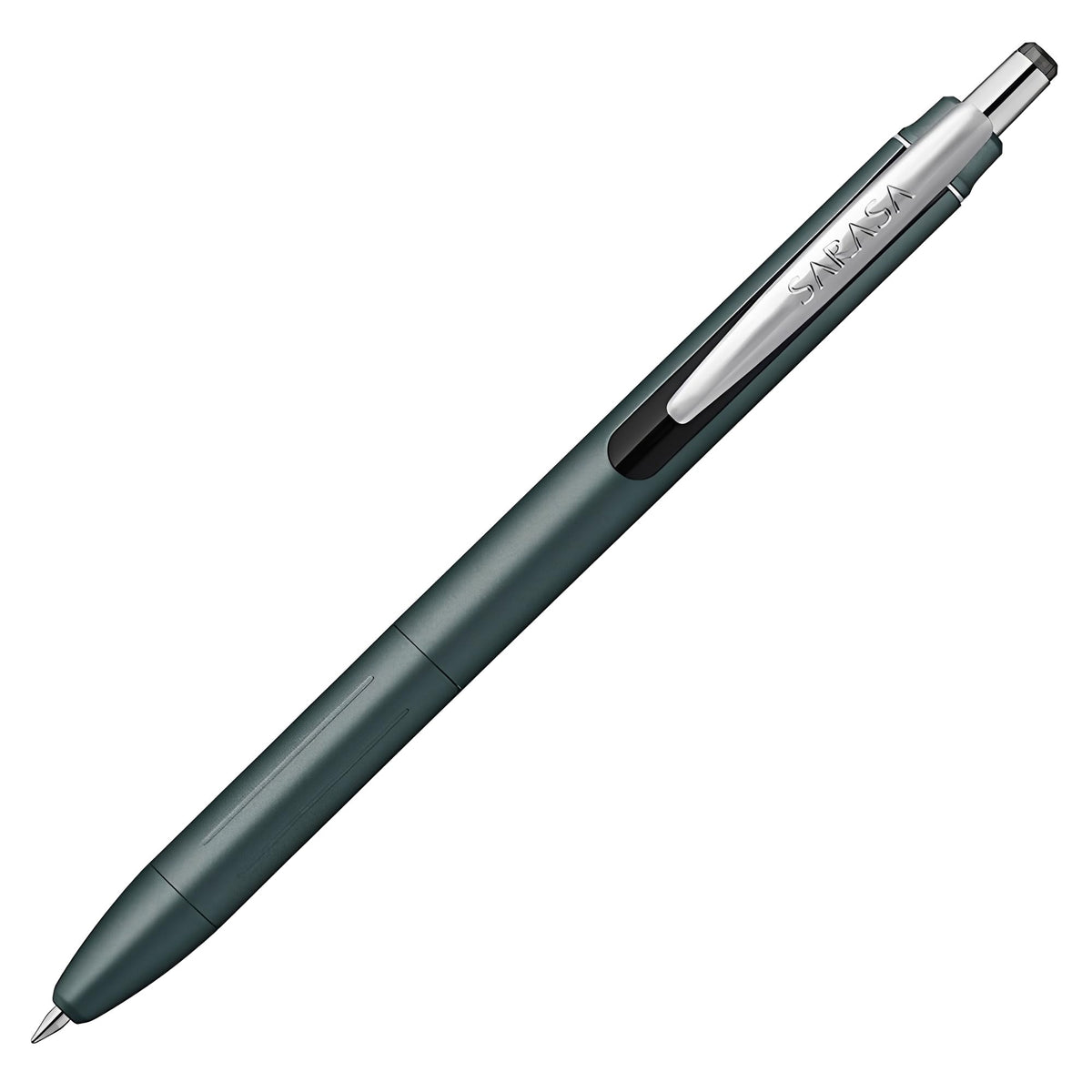 Zebra Sarasa Grand Gel Ink Pen, 0.5mm Fine Point, Black Ink, Charcoal Gray, P-JJ57-CHGR