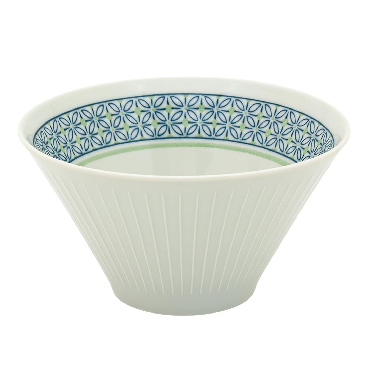 Mino Ware 6829-42 Salad Bowl, Bowl, Bowl, Approx. 7.5 inches (19 cm), Microwave, Dishwasher Safe, Cloisonne Bin, Blue, Made in Japan