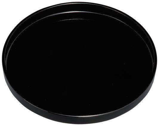 Nakanishi Crafts, Kishu Coloring, Kirichibaru Bon, Black, Double-Sided Finish, 9.4 inches (24 cm), 22-20-9A