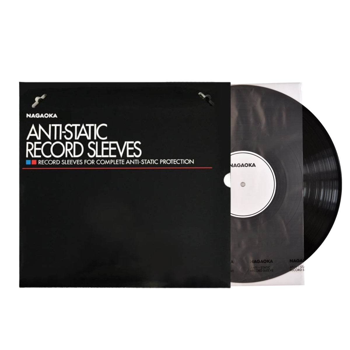 NAGAOKA Anti-Static LP Inner Sleeves 50 Sheets RS-LP2