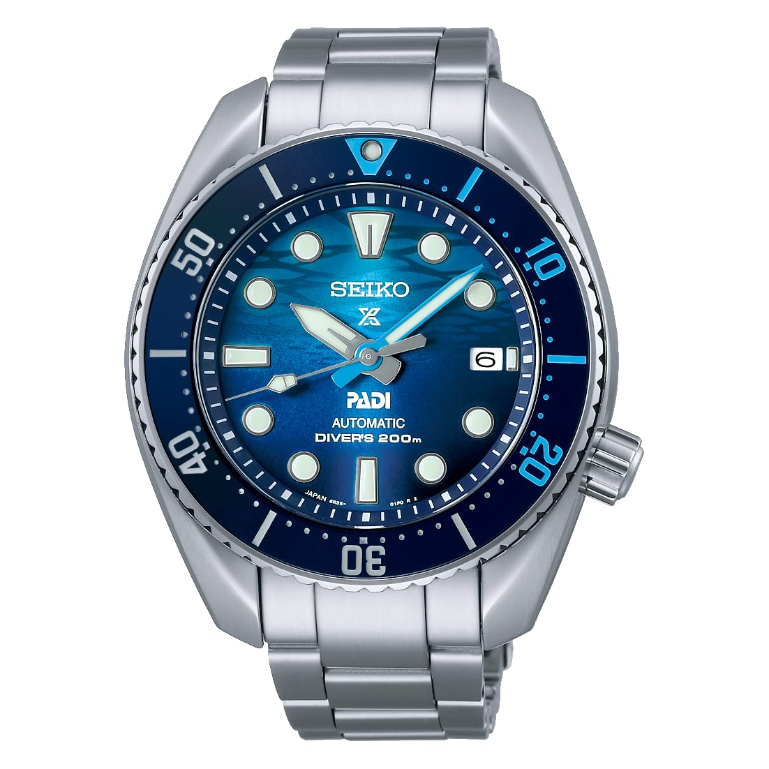 SEIKO SBDC189 [PROSPEX Diver Scuba PADI Special Edition Mechanical Metal Band Men] Watch Japan Import July 2023 Model