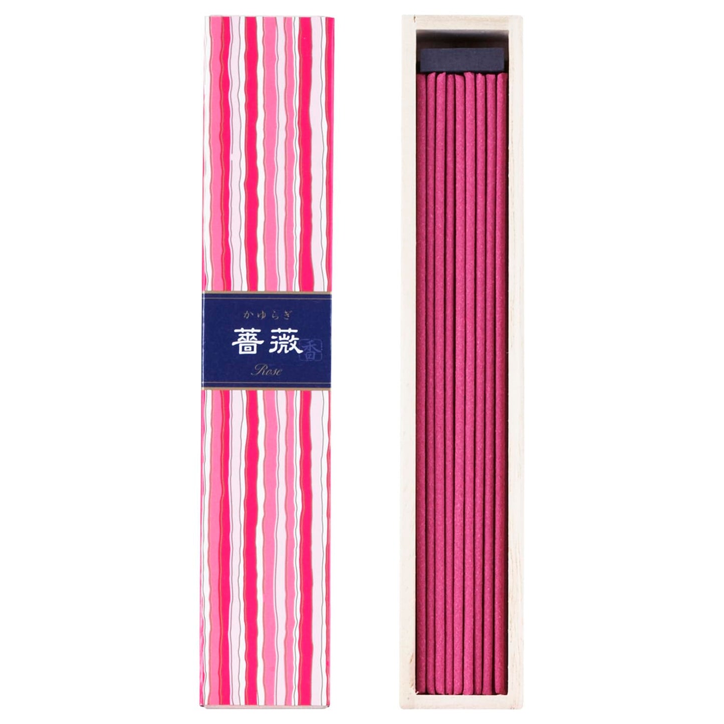 Nippon Kodo Kayuragi Rose Stick 40 Sticks With Incense Holder