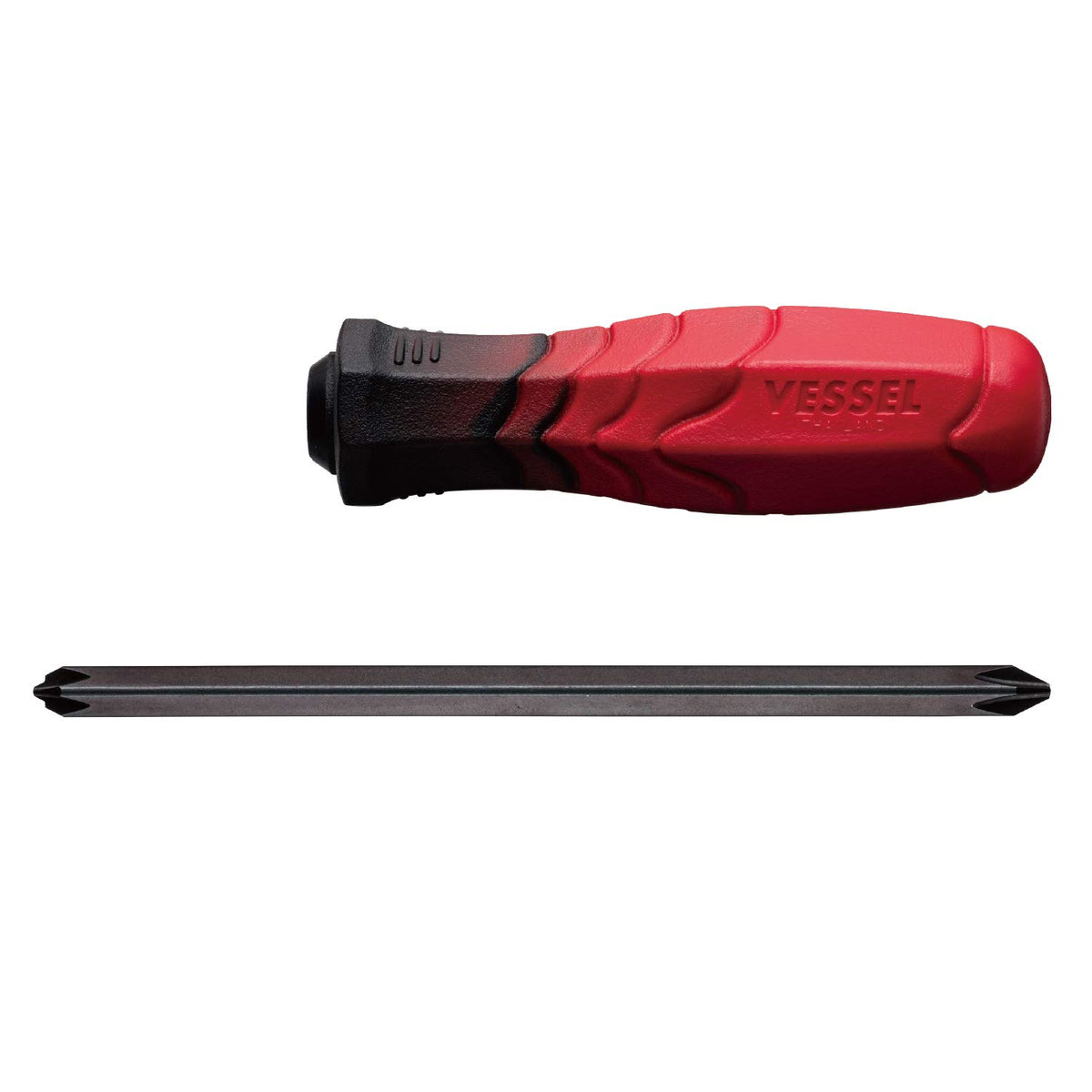 Vessel 400W-1234 Dual Tone Replacement Screwdriver (Replacement Axis +1+3/+2 x 150 mm)