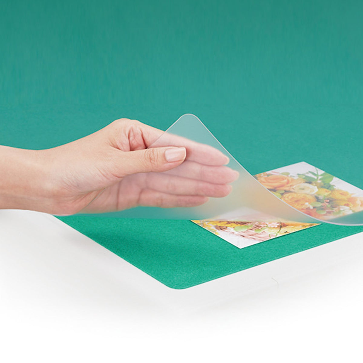 Plus cut diagonally Desk Mat PVC OA type DM-147EW 41-021 (japan import)