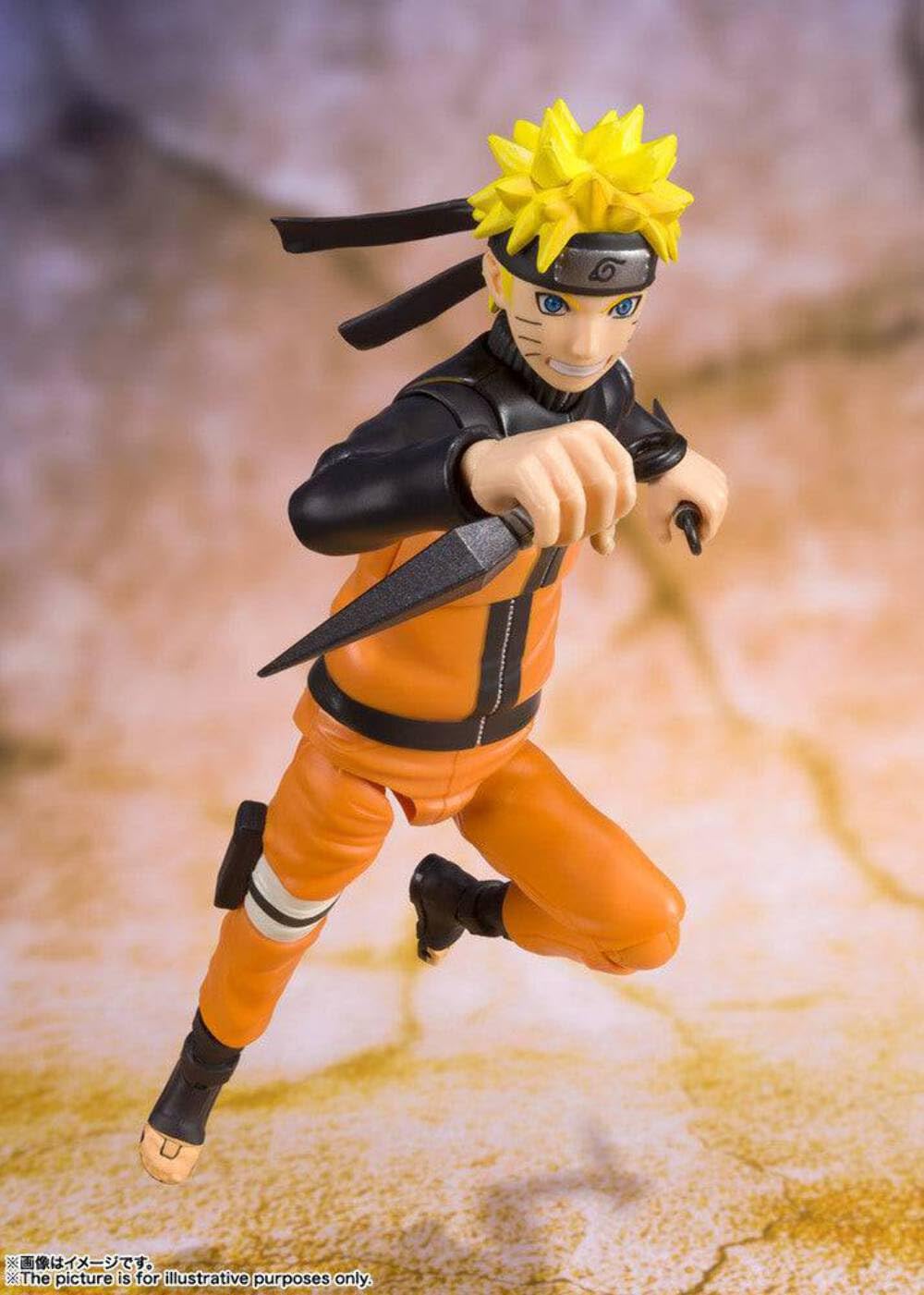 TAMASHII NATIONS - Naruto Shippuden - Naruto Uzumaki [Best Selection], Bandai Spirits S.H.Figuarts Action Figure