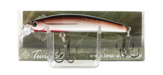 AMS Design (ima) #TW60-002 Minnow Twist Lure, 2.4 inches (60 mm), 0.2 oz (6.5 g)