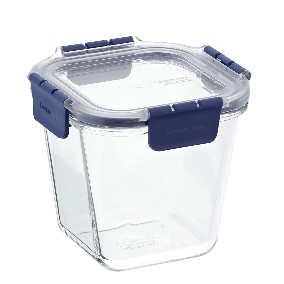 Bestco LBG217 Heat Resistant Oven Cooking, Glass Container, Storage Container, Deep, Square, 32.0 fl oz (950 ml), Top Class Lock & Lock