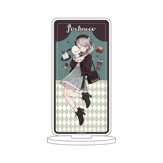 A3 Akakura x Hapidanbui 08 Pochacco [Illustrated Illustration] Character Acrylic Figure