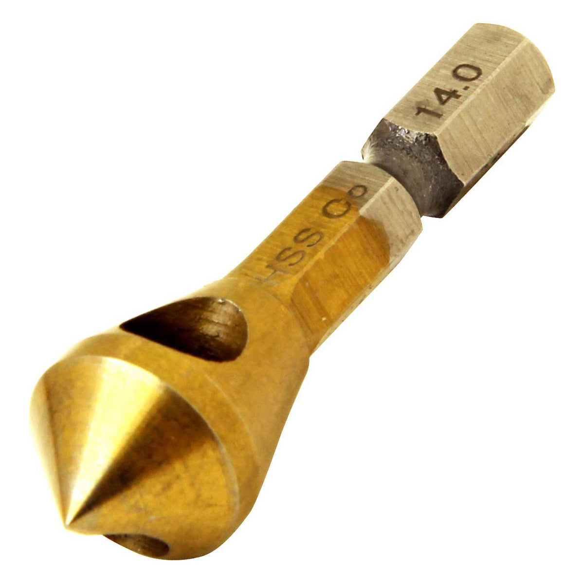 SK11 SFD-2 Hexagonal Shaft Free Drill for Stainless Steel 0.6 inch (14 mm)