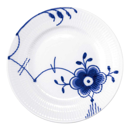 Royal Copenhagen 1017370 Blue Fluted Mega Plate Plate, Plate, 6.7 inches (17 cm), Wedding Gift, Gift