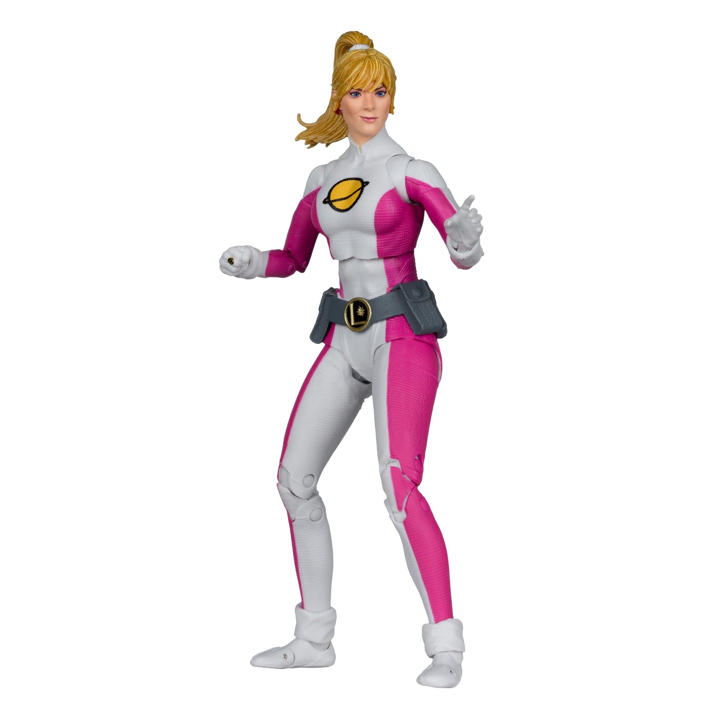 McFarlane Toys DC Multiverse DC Classic 7 Inch Action Figure Exclusive - Saturn Girl Red Platinum