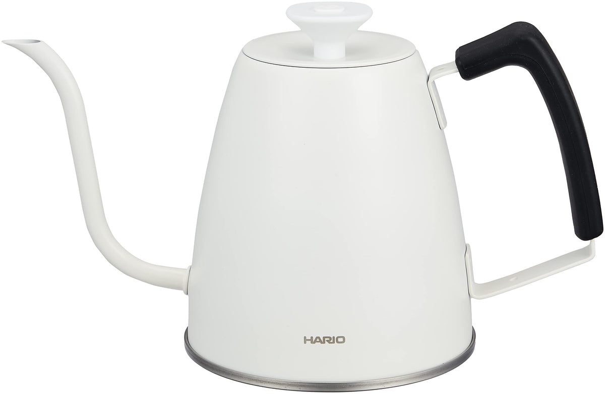Hario "Smart G" Gooseneck Drip Kettle, 1400ml, White