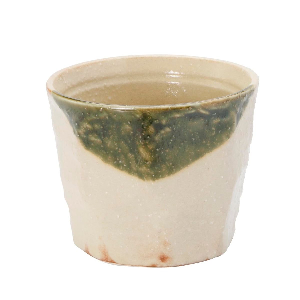 Mino Ware 132-1704 Soba Choko, Inokuchi, Microwave, Dishwasher-safe, Tableware, Oribe Hanger, Approx. 3.1 inches (8 cm), Made in Japan