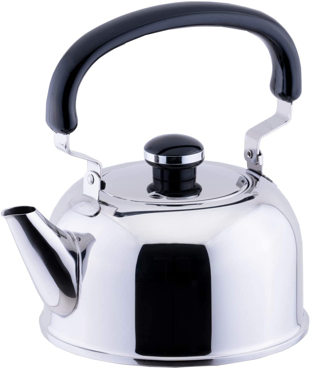 Miyazaki Seisakusho OJ-46 Objet Kettle, 0.6 gal (2.0 L), Dencho Kettle, Made in Japan, Induction Compatible, Lightweight