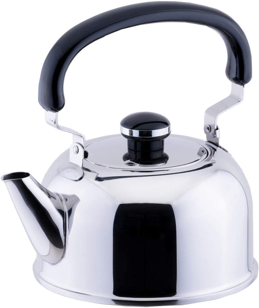 Miyazaki Seisakusho OJ-46 Objet Kettle, 0.6 gal (2.0 L), Dencho Kettle, Made in Japan, Induction Compatible, Lightweight