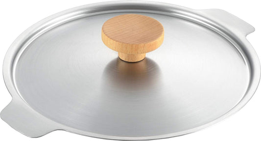 Yoshikawa aikata PD3008 Yukihira Pot, Lid, Made in Japan, 7.9 inches (20 cm), Single-Handed Pot, Tsubamesanjo, Double-Sided Pourer, Milk Pan, Aikata