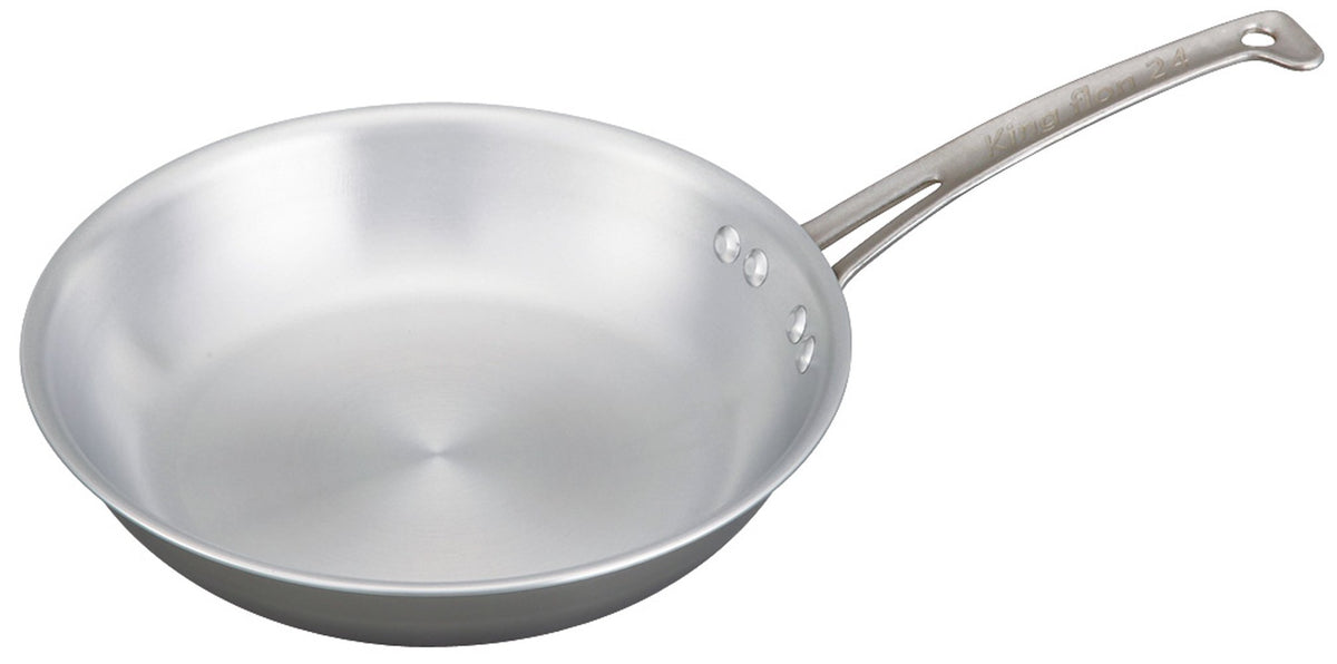 中尾アルミ製作所 Nakao Aluminum Seisakusho ND-11S King Fron No Make Frying Pan, Shallow Type, 10.6 inches (27 cm)