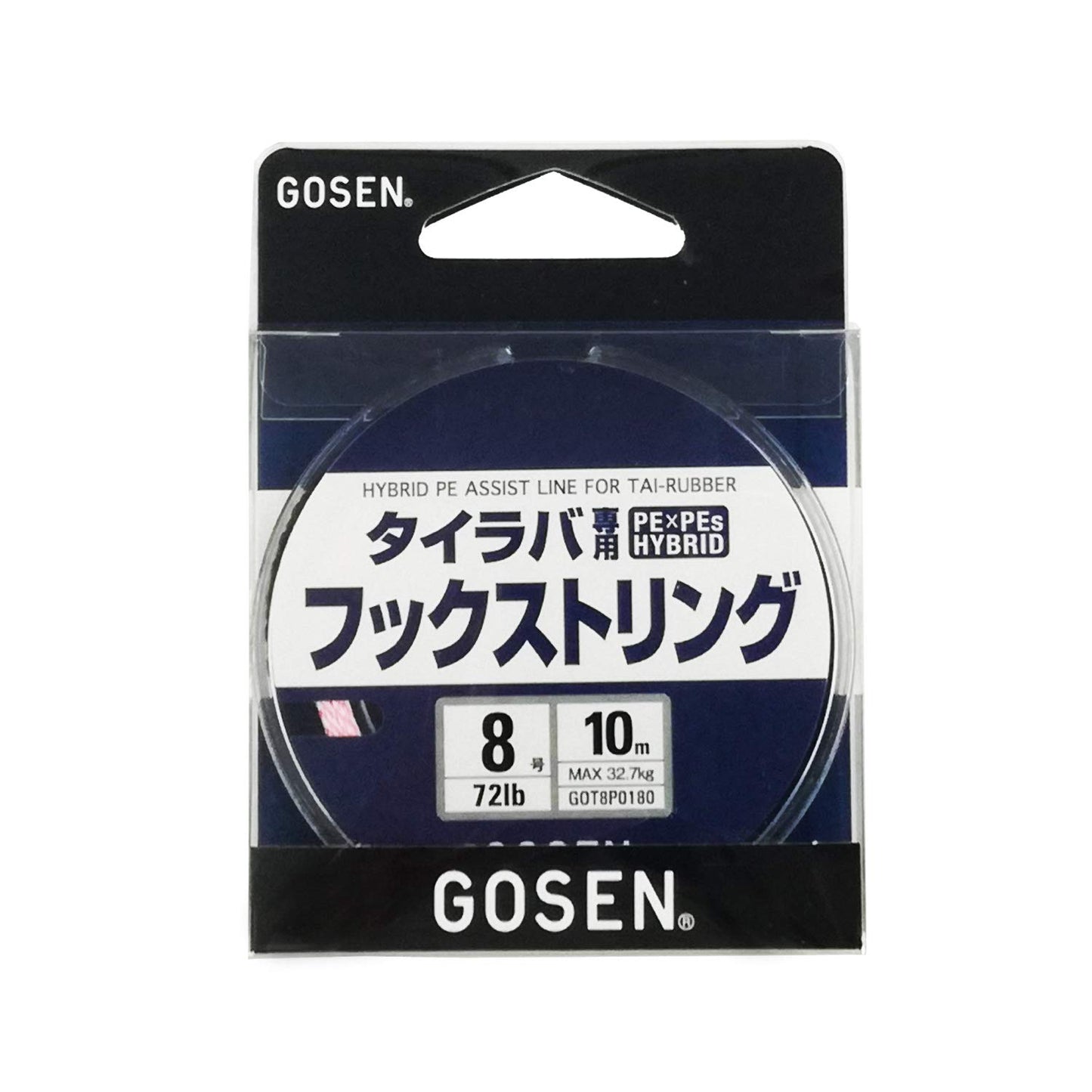 GOSEN GOT8P0180 Hook String N for Tai Lava Only, 32.8 ft (10 m), No. 8