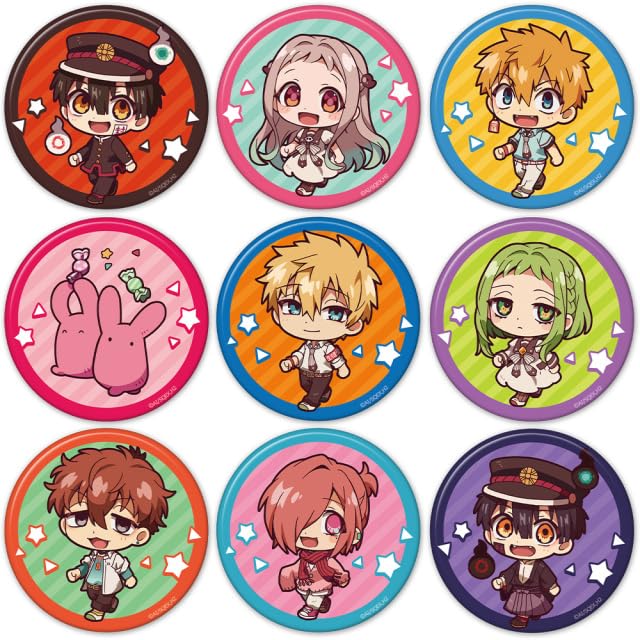 TV Anime Jishibou Shonako-kun Tsukuku Trading Can Badge (9 Types in Total) (Box)