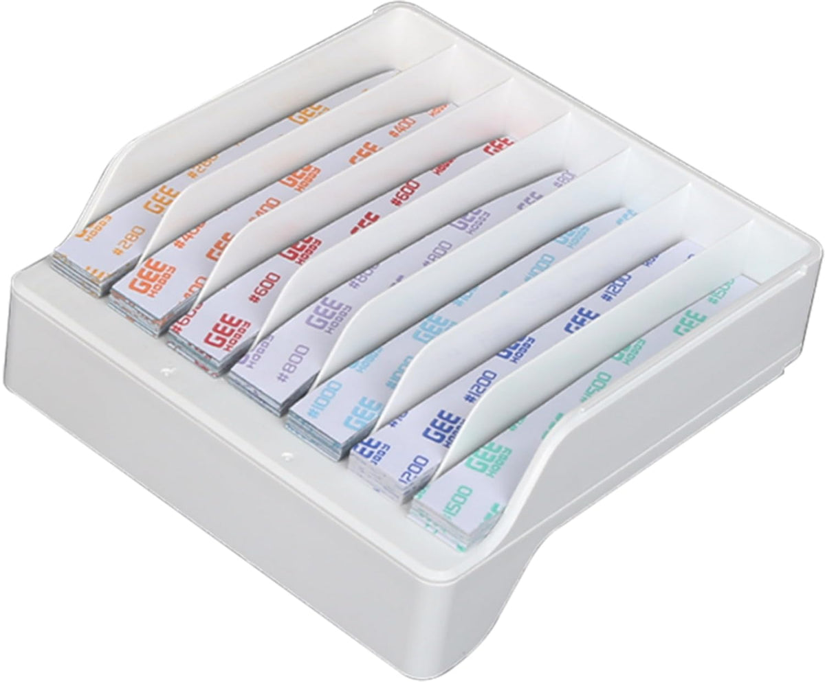 GEE HOBBY GH-SP-S01 Sandpaper Set with Glue for Modeling Goods