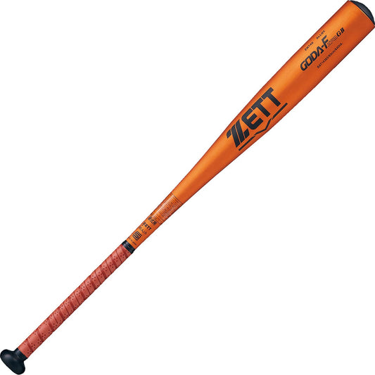 Zett BAT14383 Gouda-Fz740GB Metal (Super Duralumin (NZ740), 32.7 inches (83 cm), Over 31.2 oz (900 g), Orange Gold (5601), Made in Japan