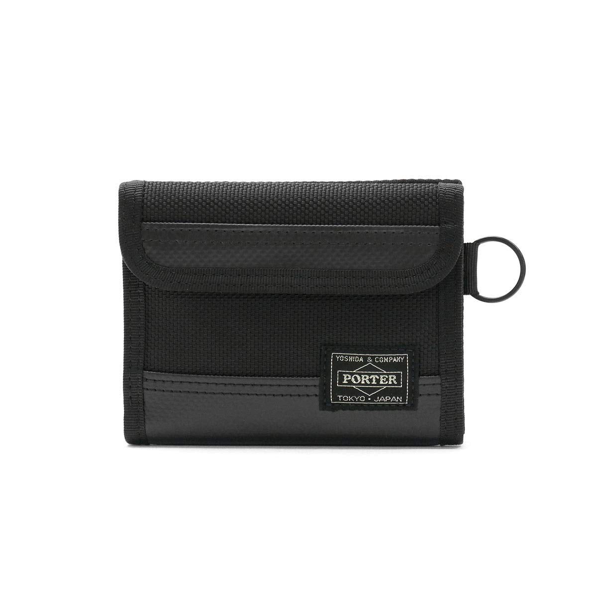 [Yoshida Bag] Porter Fold Wallet Heat Heat 703 – 07887 - black -