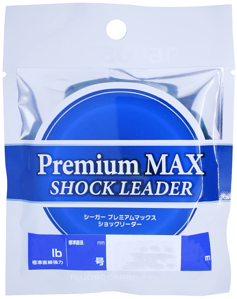 Kureha Seaguar Premium Max Shock Leader, 98.4 ft (30 m), 7 lb No. 1.5