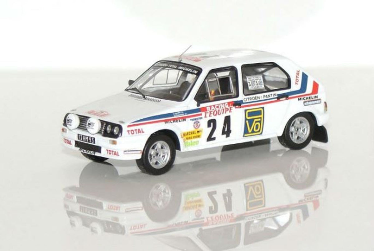 IXO 1/43 Citroen VISA Chrono No24 Tour de Corse 1983