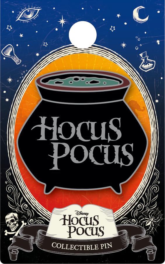 Hocus Pocus Logo Enamel Pin