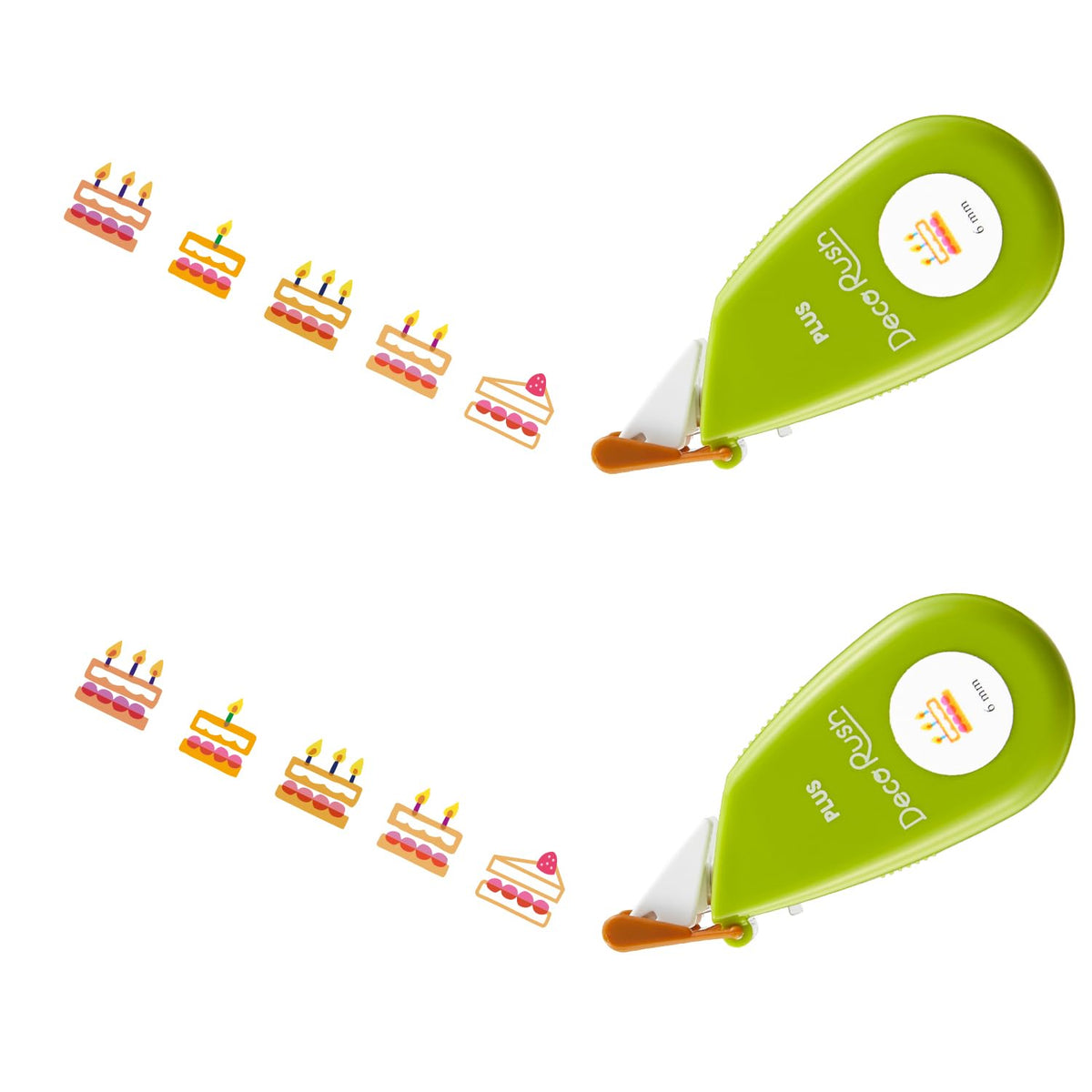 Plus DC-060-4 51879 x 2 Decorache 6mm Anniversary Pack of 2