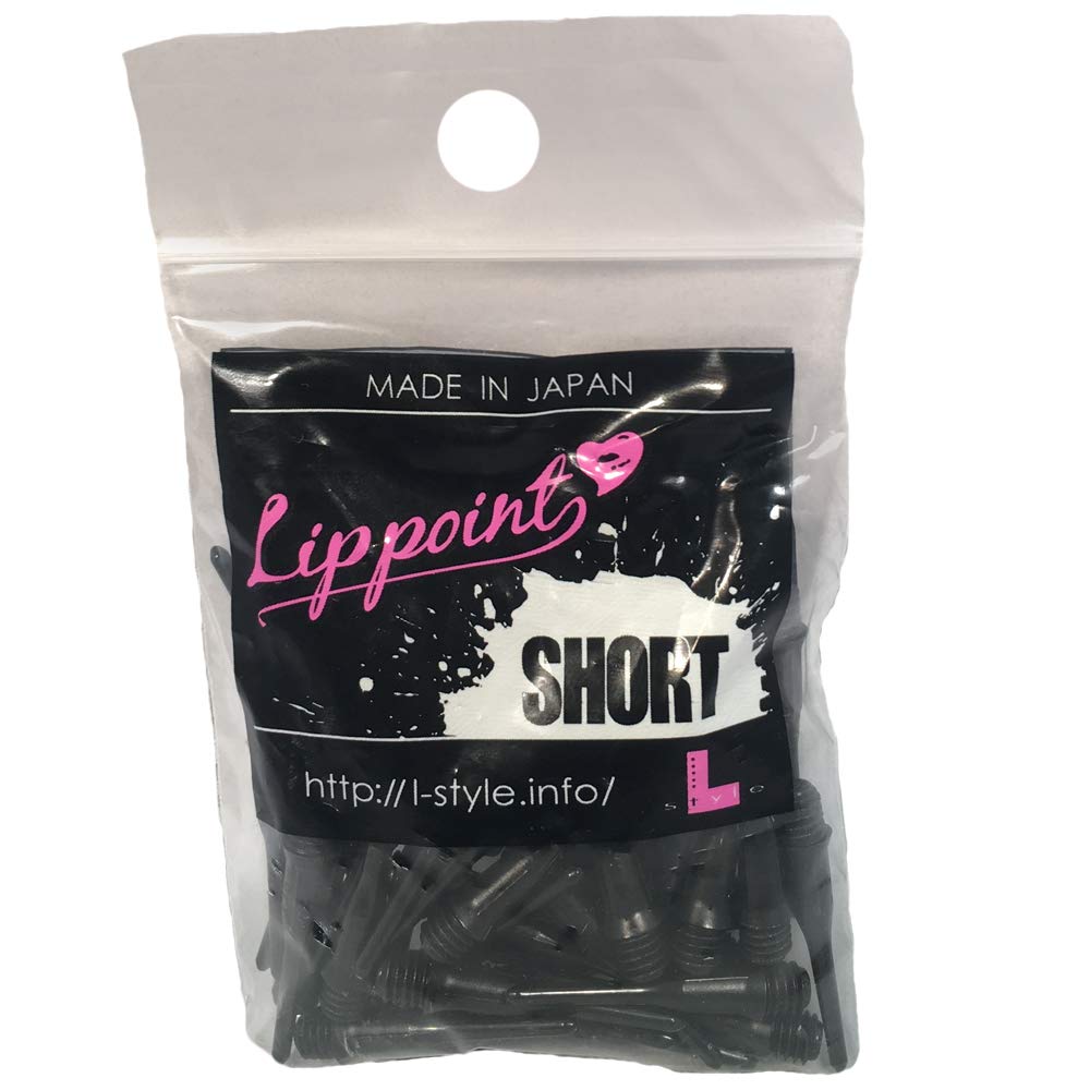 L-style Lippoint Soft Tip Points – Short Length, Black, 50ct