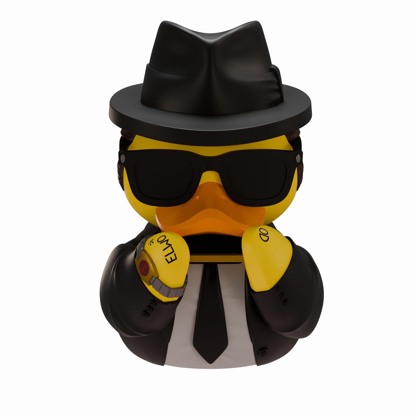 TUBBZ: Blues Brothers - Elwood Blues Rubber Duck Collectible Toy 3.5"