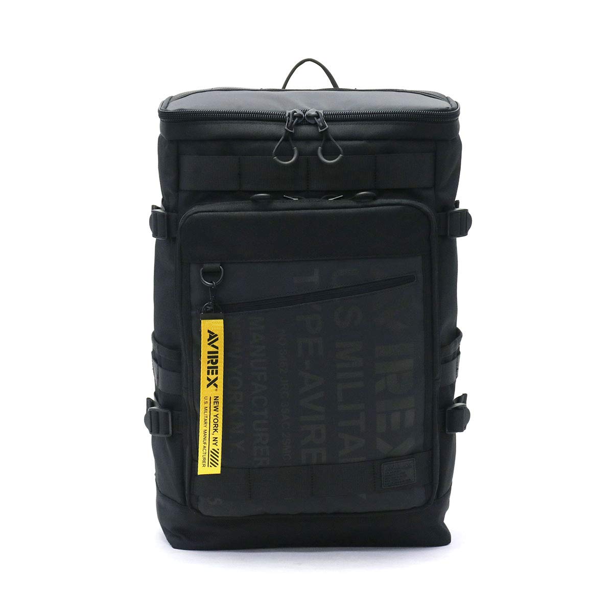 Avirex AVX598 Large Capacity Fuse Box Backpack, 7.9 gal (30 L), Black