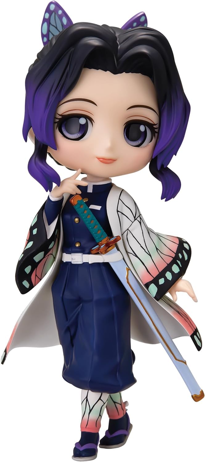 Demon Slayer KIMETSU NO YAIBA Q posket Kochﾅ Shinobu Normal Color A Banpresto PVC Figure Figurine