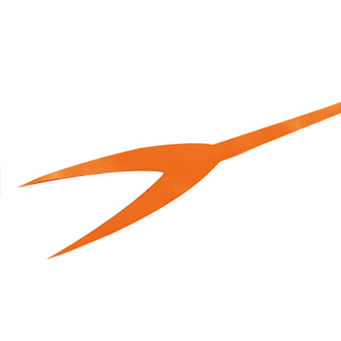Hayabusa SE153 Mujou Sea Bream Free Slide Custom Silicone Tie Fintail Short #1 Chart Orange