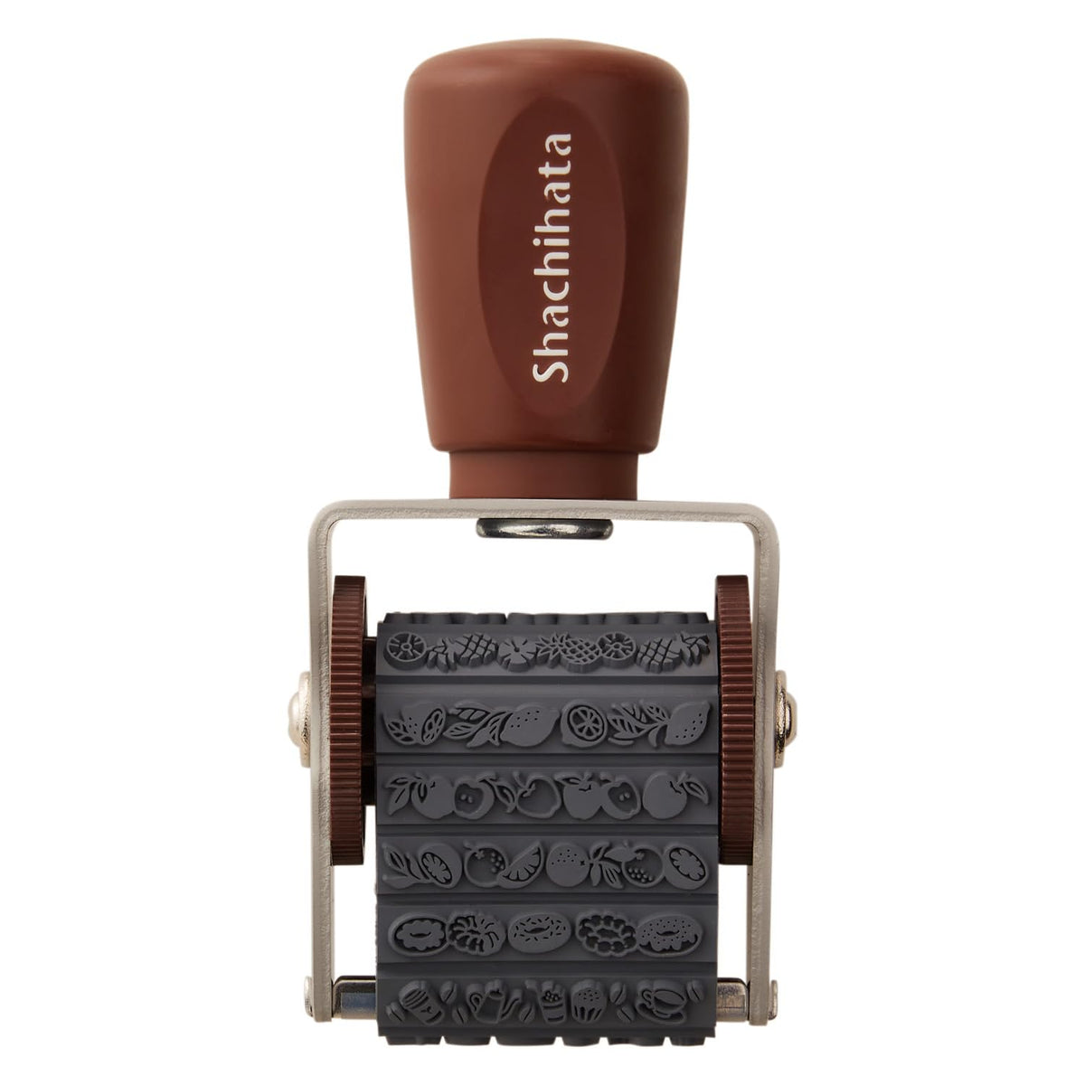 Shachihata NRD-13A3 Rotating Decorative Stamp, Food