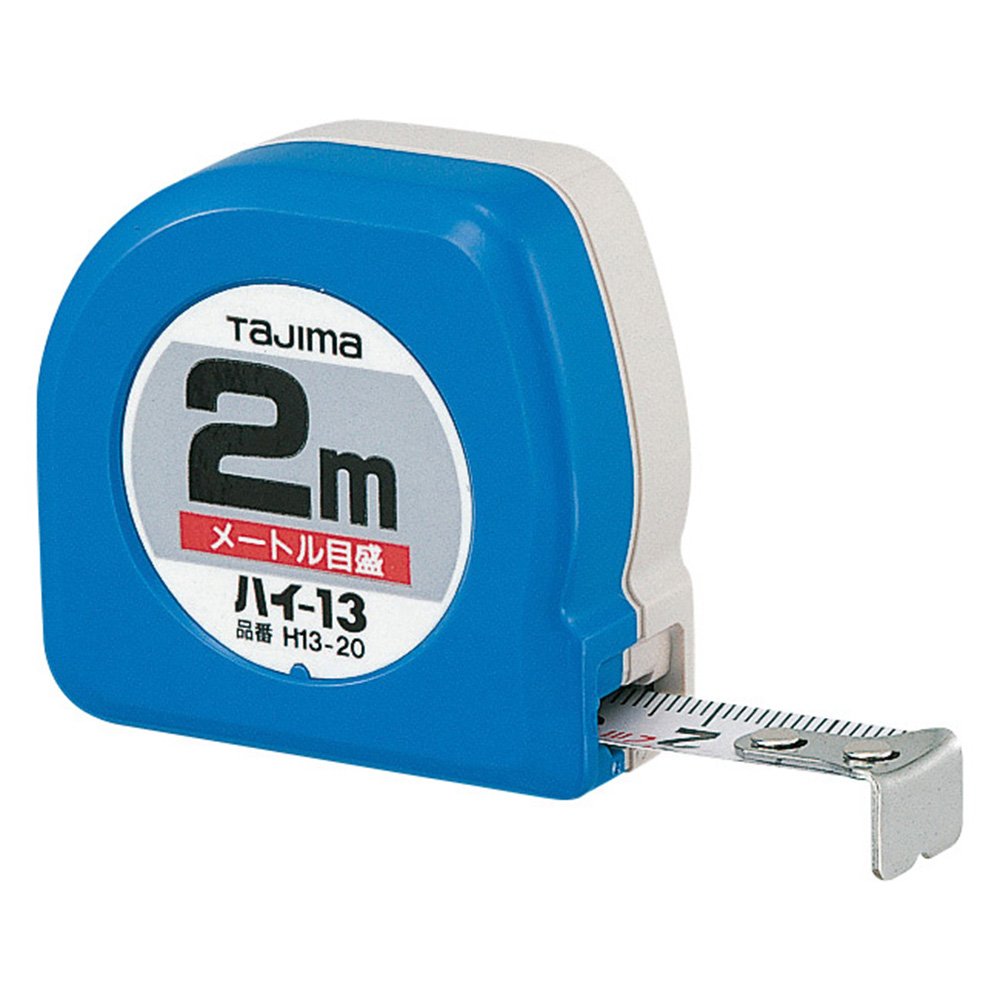 Tajima NHC20MY"Hi Conve" Measuring Tape, Black, 2 m x 13 mm