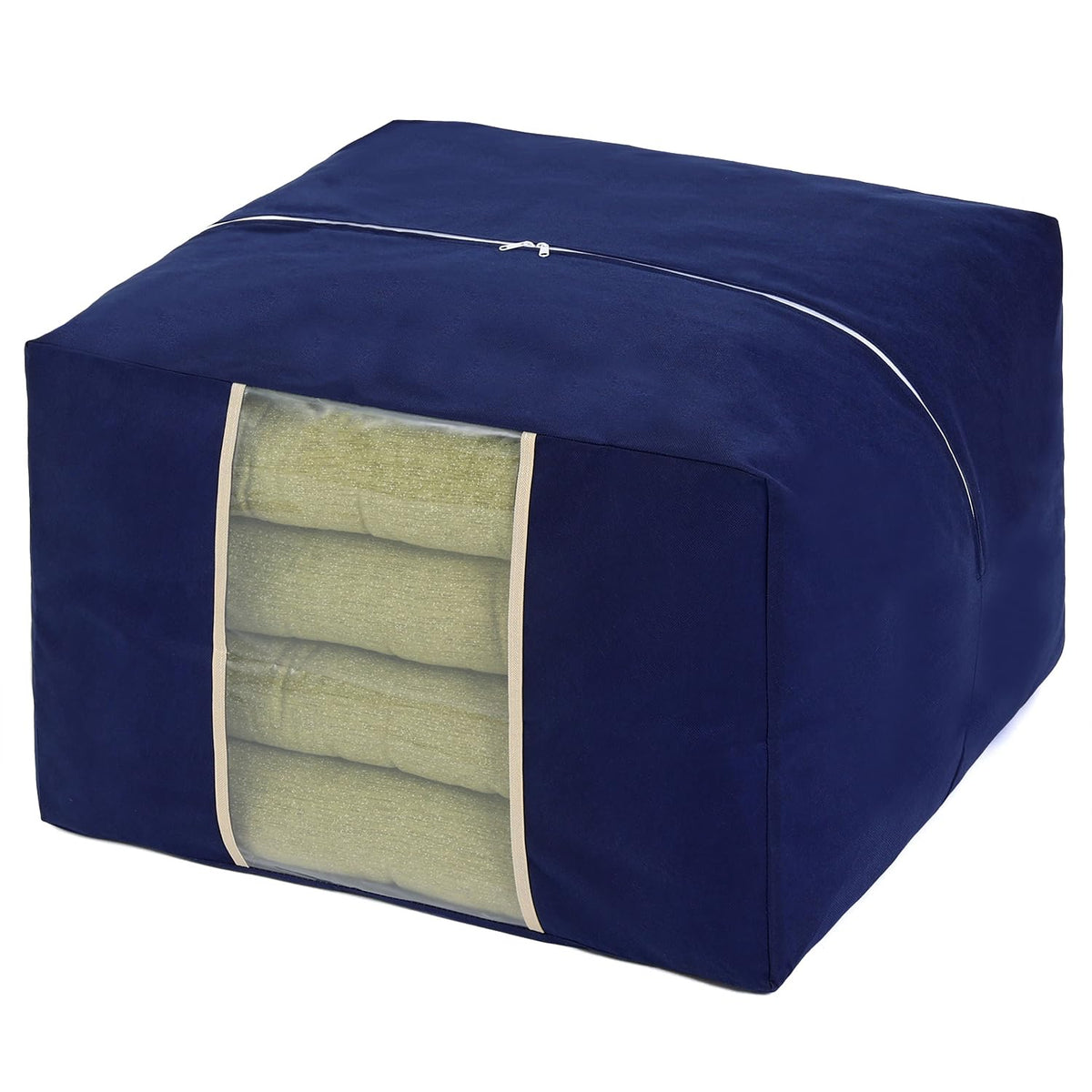 Astro Cushion Storage Bag Navy Cushion Storage Case Non-woven fabric with transparent window Store together 177-13