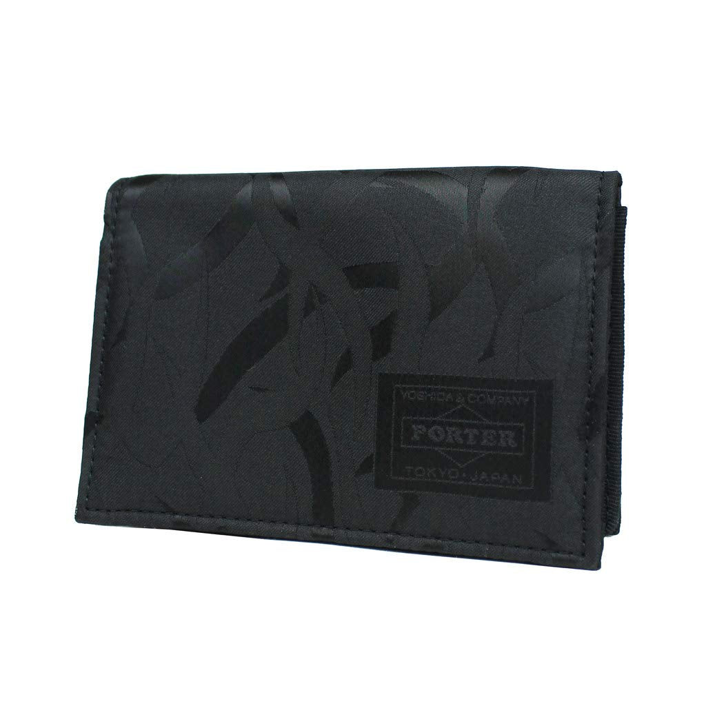 Porter Gili 886-16147 Business Card Case, Business Card Holder, Gili 886-16147, Men's, Women's, 10x Points, Easy Birthday Present, Gift Wrapping, tribal camo black (17)