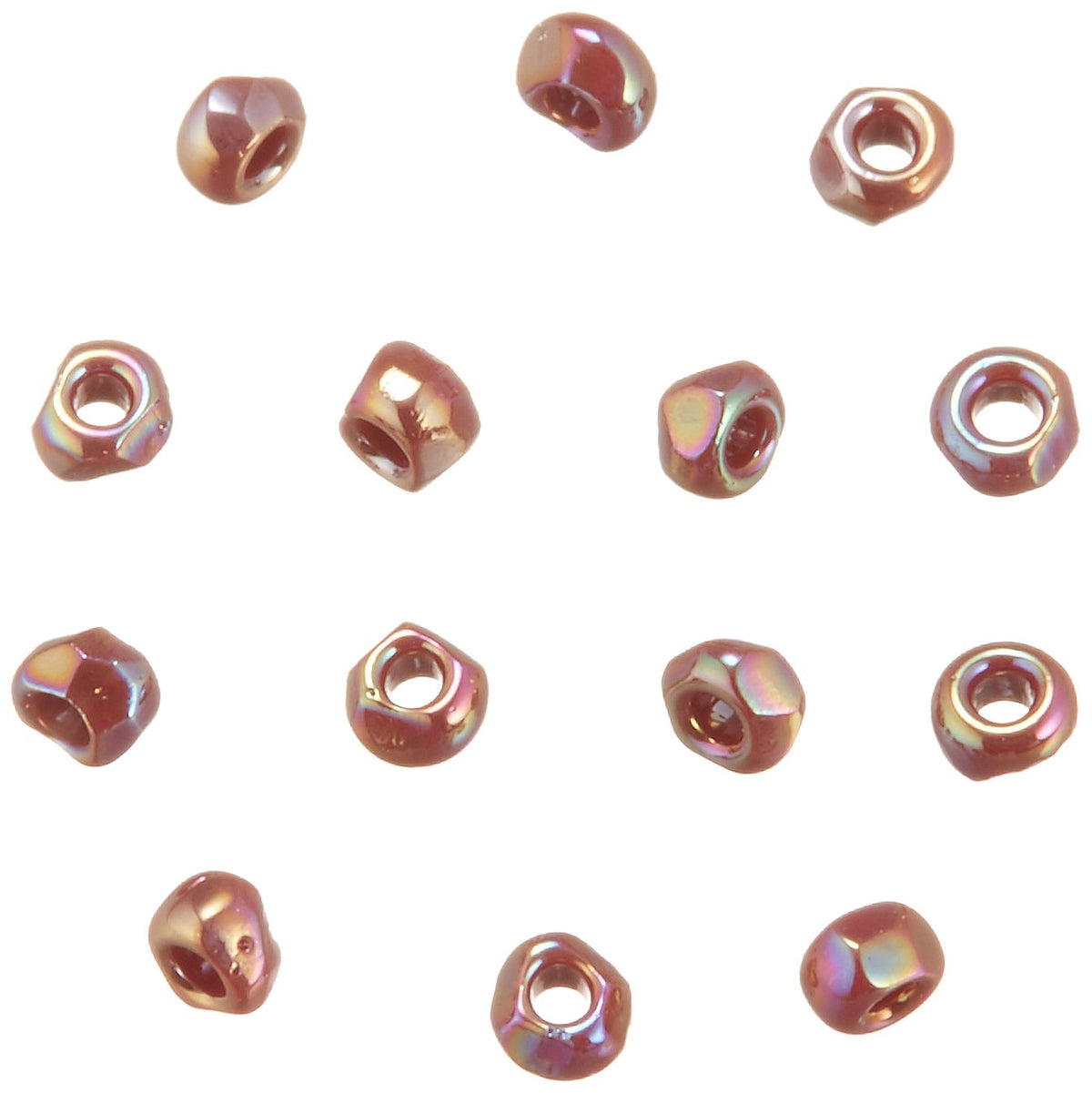 TOHO CR-406 Three Cut Beads, Thread Threading Beads, Outer Diameter Approx. 0.09 inches (2.2 mm), 3.3 ft (1 m)