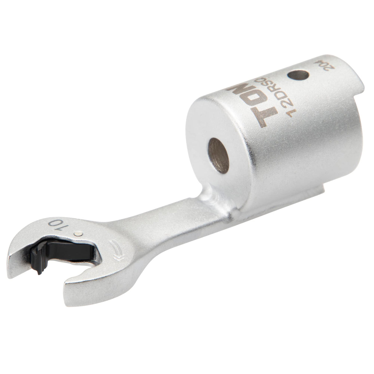 TONE Quick Spanner Head for Replaceable Torque Wrench 12DRSQ-10 φ0.5 inch (12 mm), 2 Side Width 0.4 inch (10 mm)