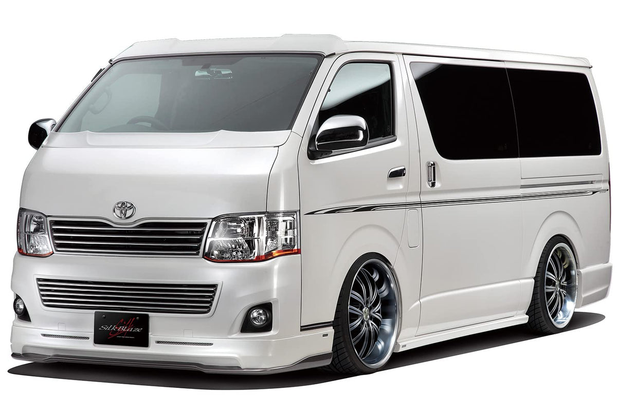 Aoshima 1/24 Silk Blaze TRH200V Hiace VerIII '10Toyota - Plastic Model Building Vehicle Kit, Item # 6335