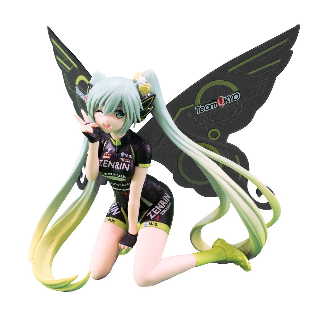 Hatsune Miku Racing Ver. Racing Miku 2017 Team Ukyo Cheering Ver. Figure